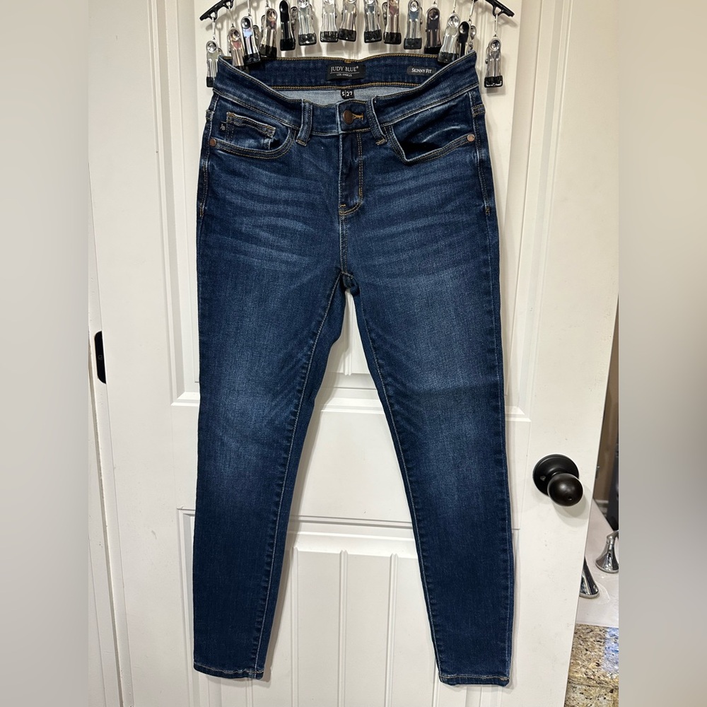 Judy Blue Deep Indigo Skinny Jeans